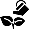 Lawn and garden icon